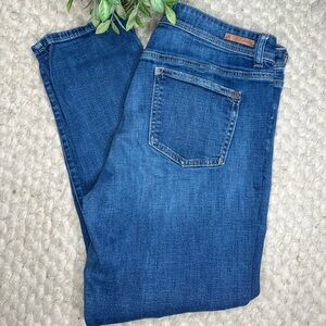 Pilcro and the Letterpress Indigo Slim Boyfriend Jeans